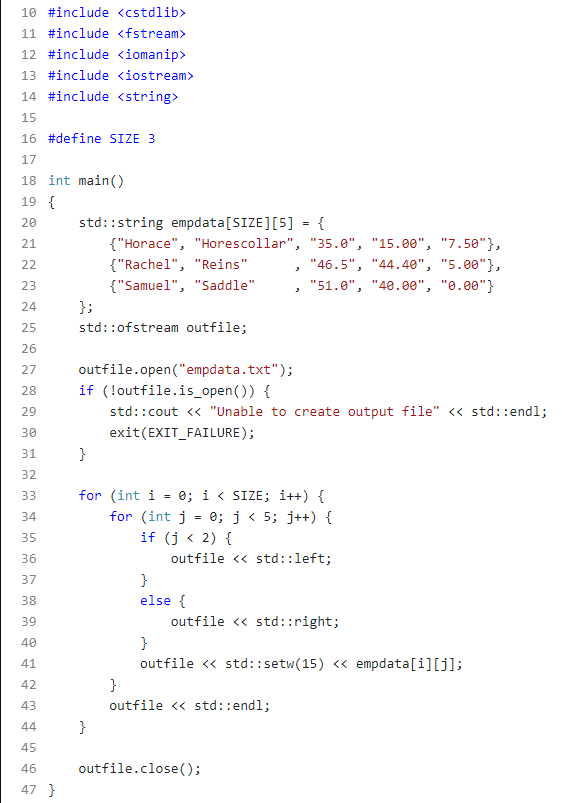 Solved Please write a code according to provided material | Chegg.com