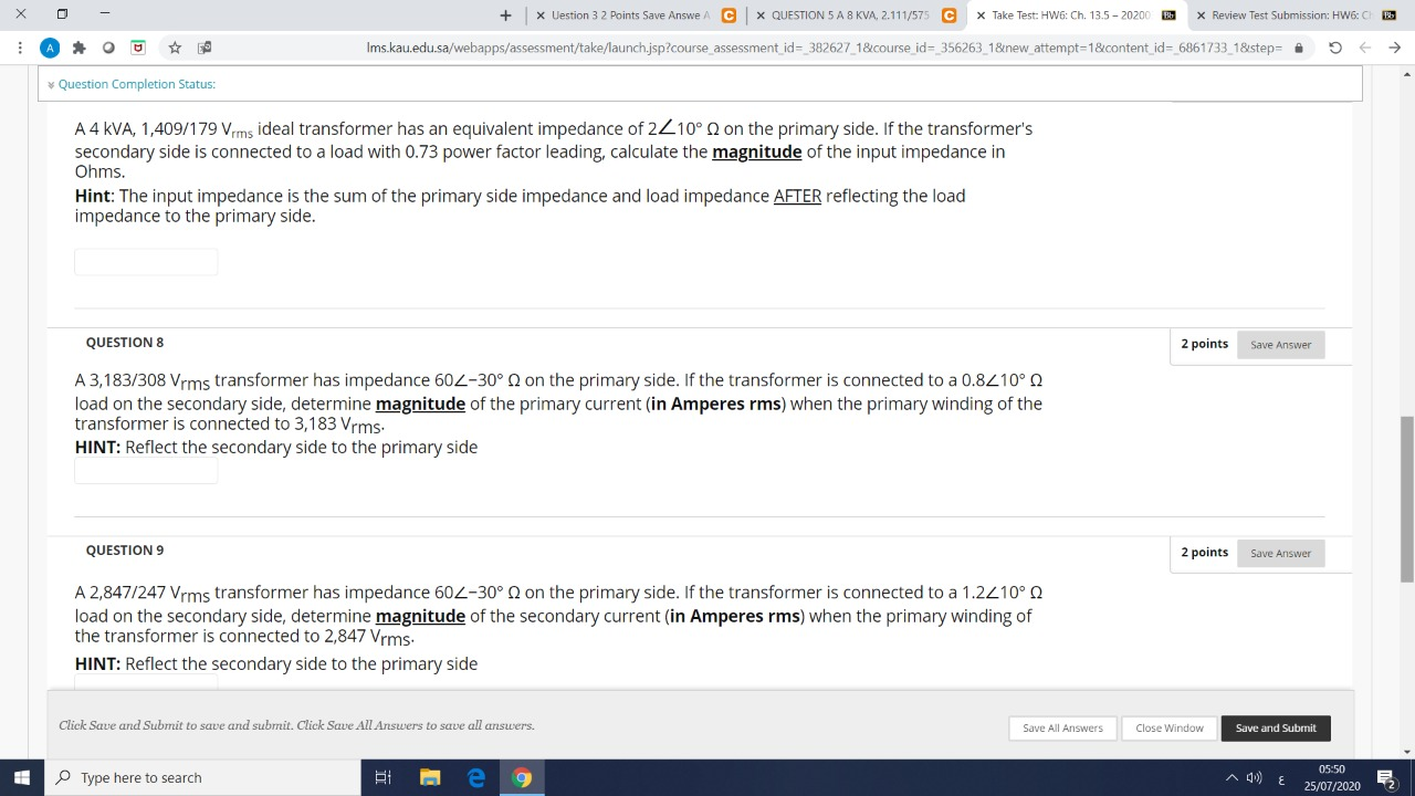 Solved Х + X Uestion 3 2 Points Save Answe с X QUESTION 5 A | Chegg.com