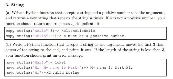 Solved] Write a program with a function that accepts a string as