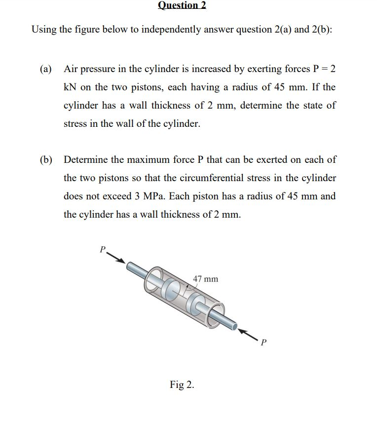 Solved Question 2 Using the figure below to independently | Chegg.com