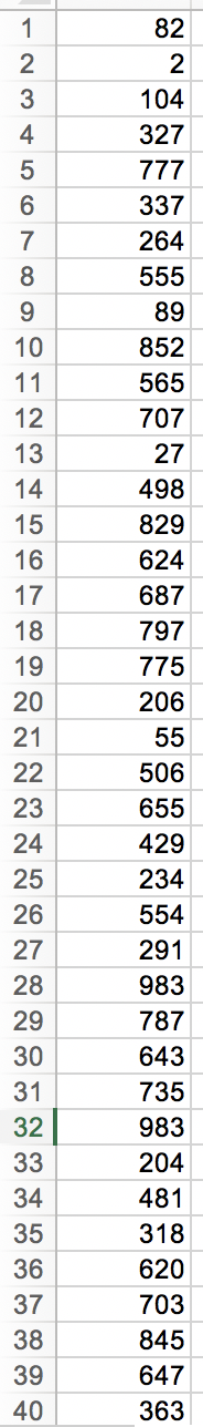 Solved spreadsheet introduces a new concept – a data array. | Chegg.com
