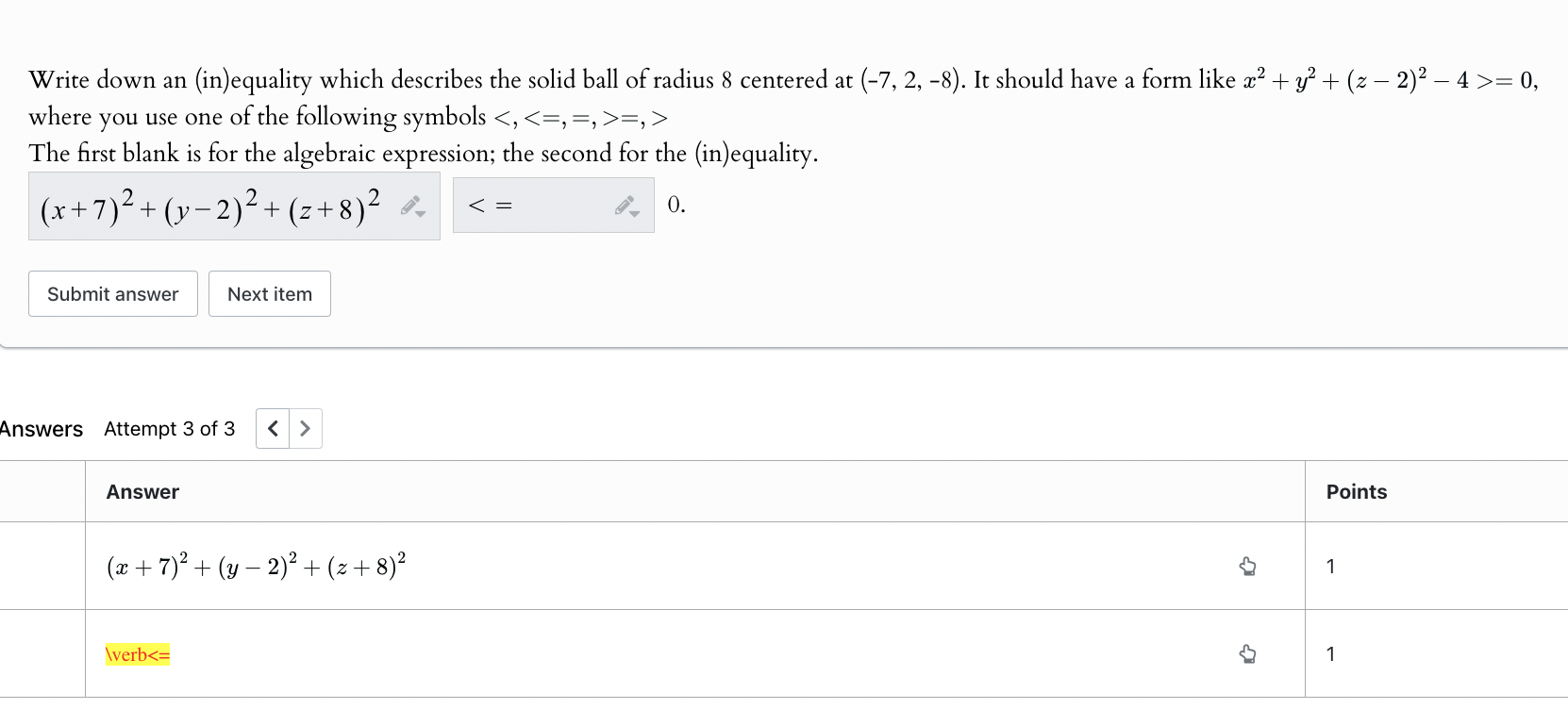 Solved Can you please help me figure out what I am doing | Chegg.com
