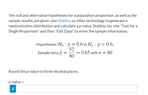 null hypothesis sample or population