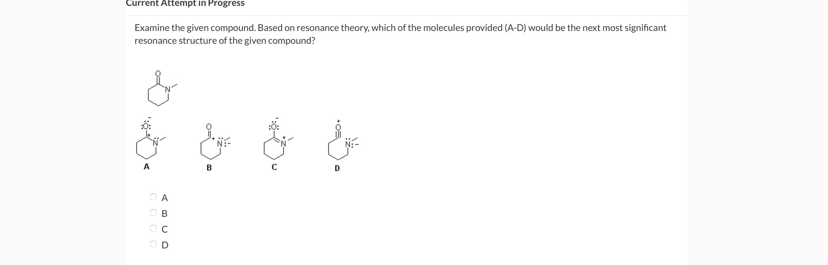 Solved Examine the given compound. Based on resonance | Chegg.com