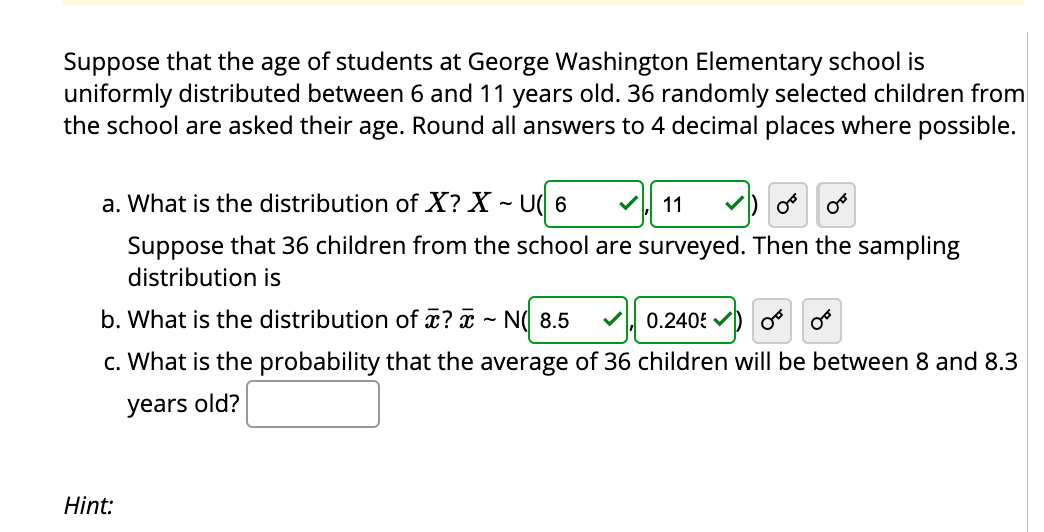 Solved Suppose that the age of students at George Washington | Chegg.com