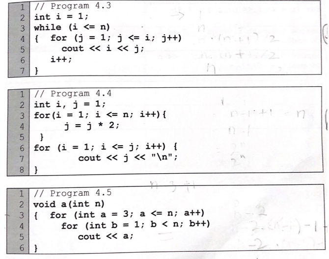 Solved 1 7/ Program 4.3 2 int i = 1; 3 while (i