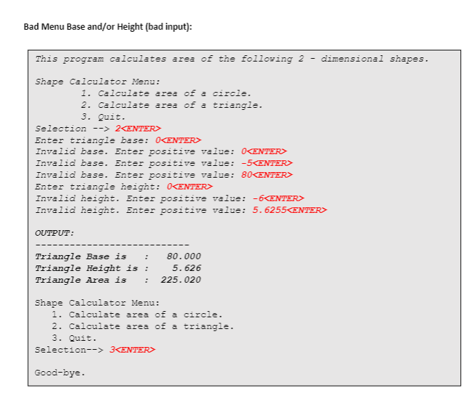 Solved c++ visual studio Write a Menu Driven Program that | Chegg.com