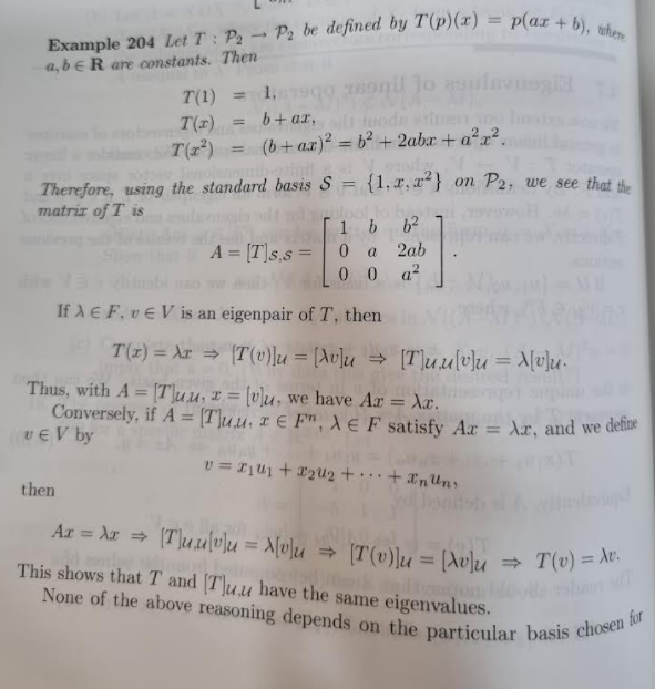 Solved 4. Compute Tp.), i 1, 2, 3, in Example 207 and verify | Chegg.com