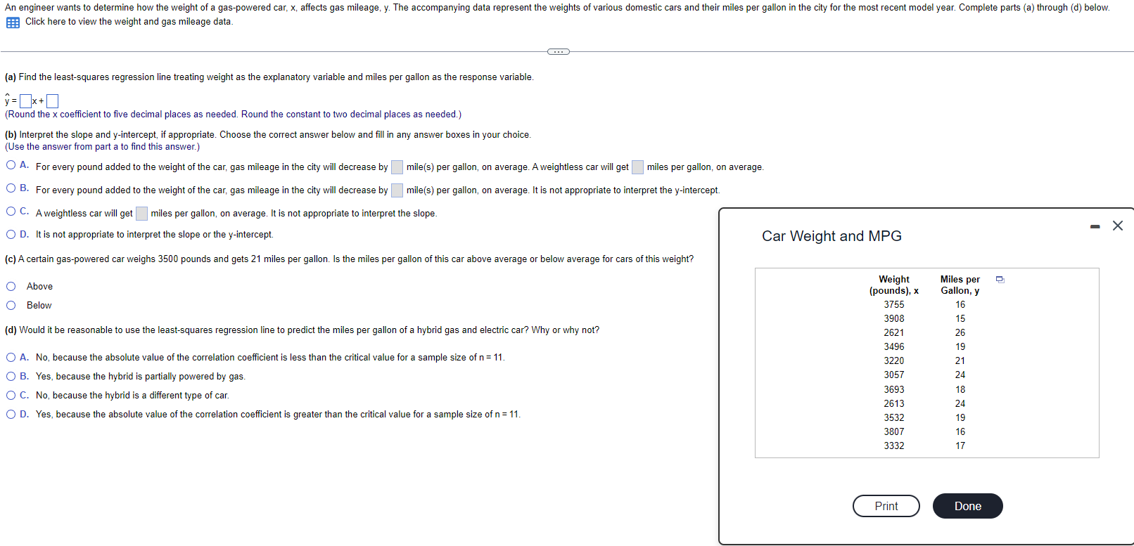 a-find-the-least-squares-regression-line-treating-chegg