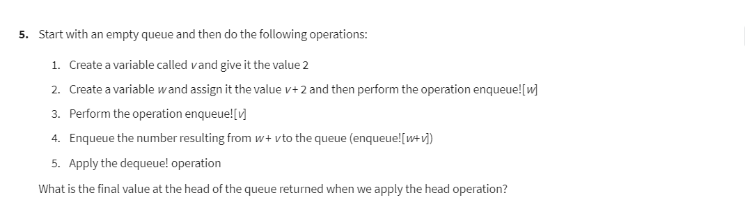 Solved Start with an empty stack, and then do the following | Chegg.com