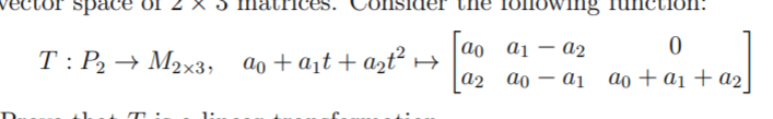 Solved Let P2 be the vector space of polynomials of degree | Chegg.com