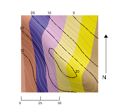 Solved A) How has this changed the pattern of rocks on the | Chegg.com
