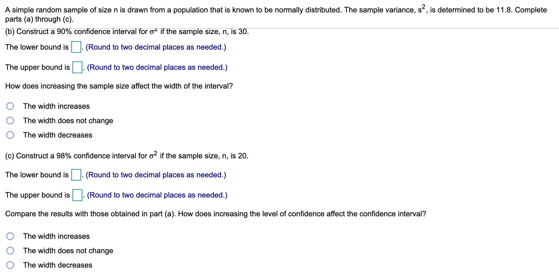 Solved A simple random sample of size n is drawn from a | Chegg.com