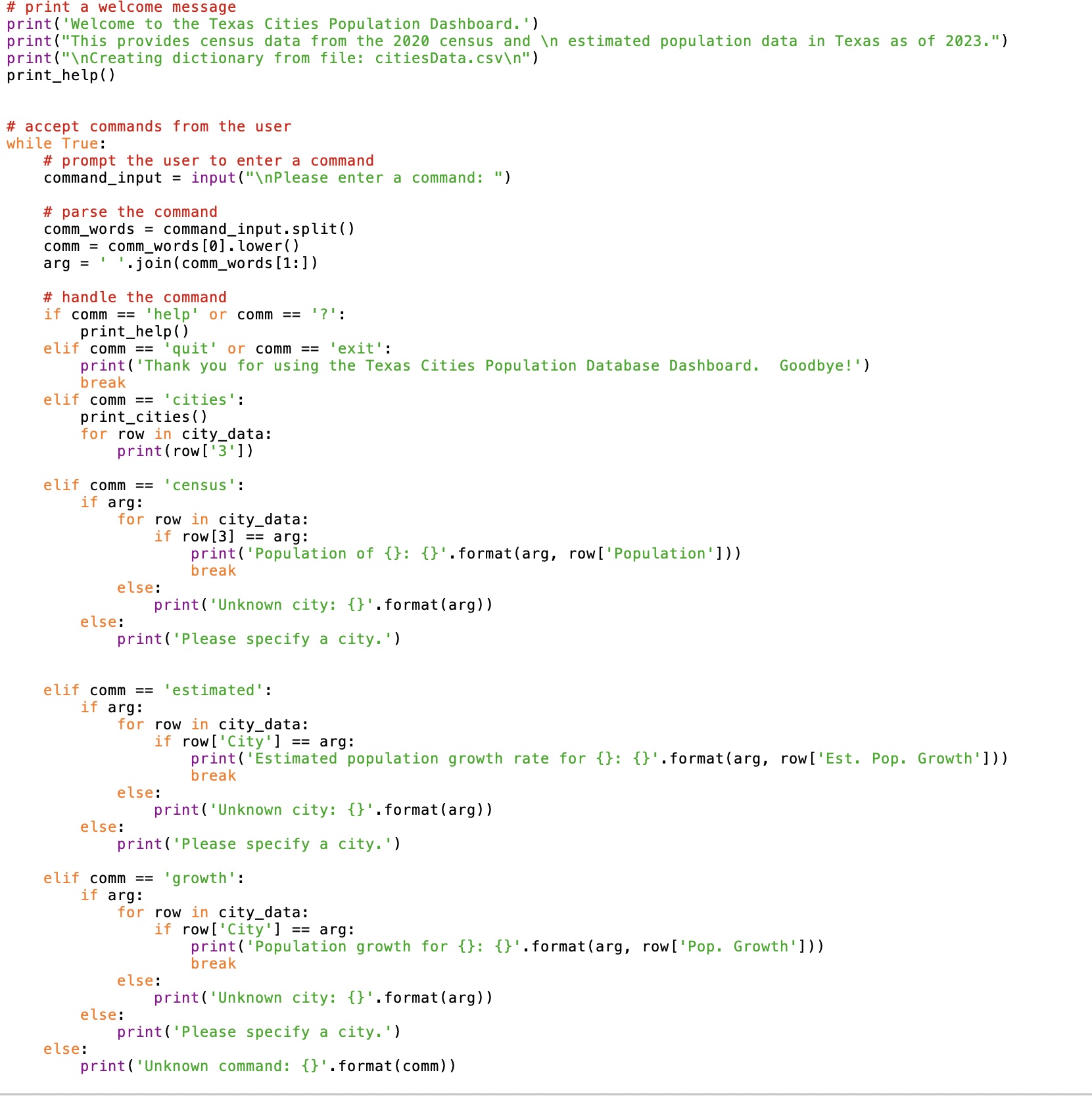 Solved Building a Query Processing Utility A common type of | Chegg.com