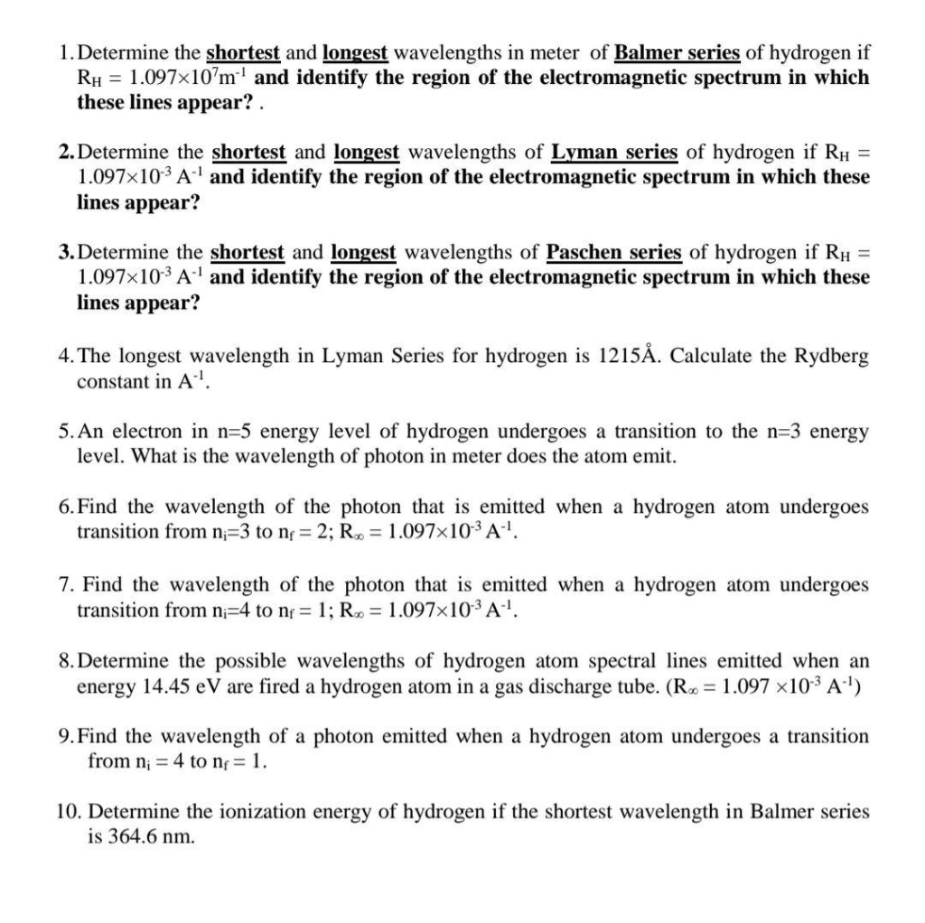 solved-1-determine-the-shortest-and-longest-wavelengths-in-chegg