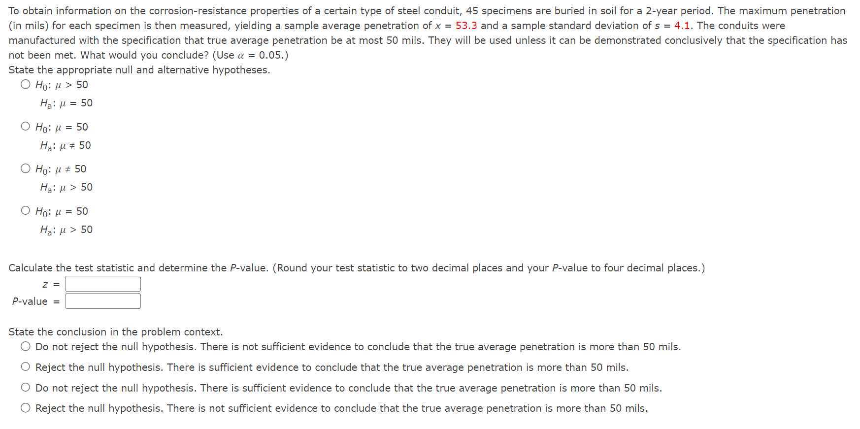 Solved To Obtain Information On The Corrosion-resistance 