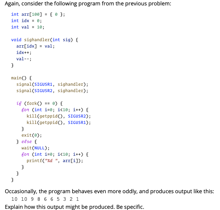 Solved The program that is provided here is the program | Chegg.com