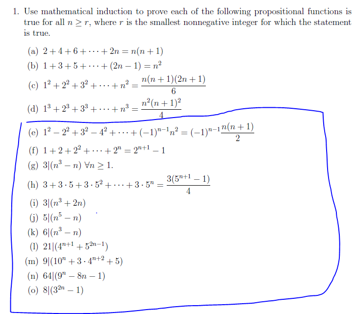 solved-1-use-mathematical-induction-to-prove-each-of-the-chegg