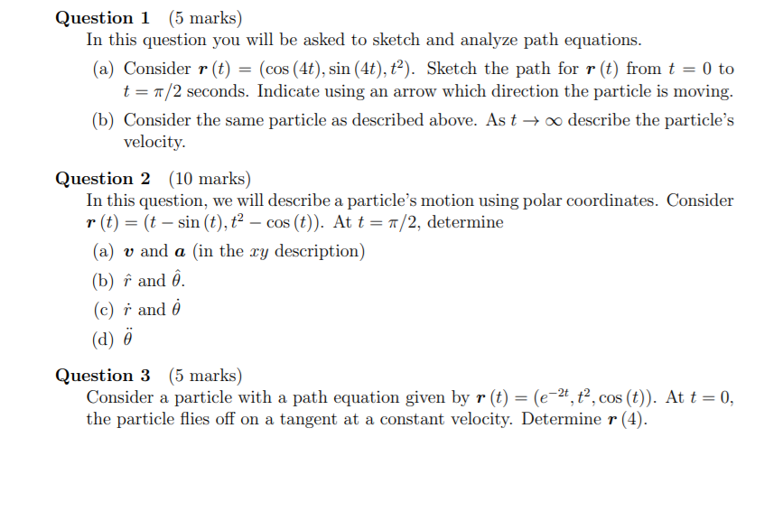 Solved Question 1 5 Marks In This Question You Will Be Chegg Com