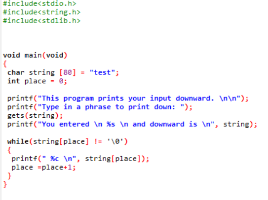 Solved Please help me with this C program: I need these two | Chegg.com