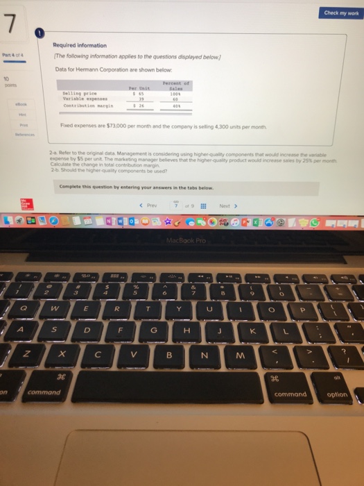 Solved Help Save & Exit Submit Check my work 9 in | Chegg.com
