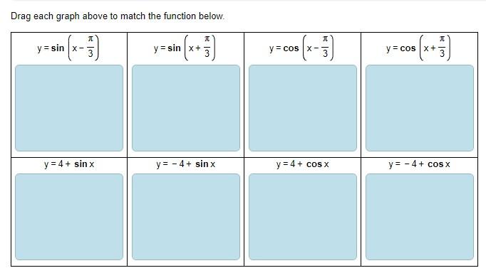 Solved Match Each Function With Its Graph. (One Choice Will | Chegg.com