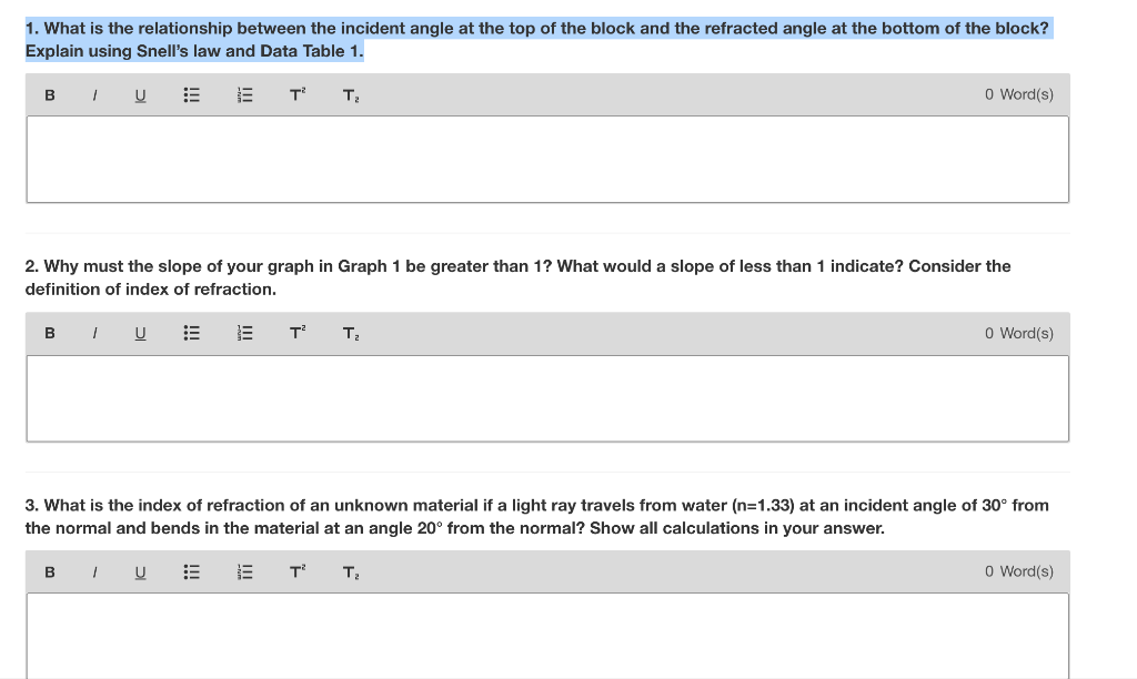 Solved 1. What is the relationship between the incident | Chegg.com