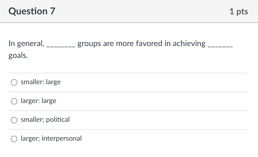 Solved Question 6 1 pts Which of the following is NOT a | Chegg.com