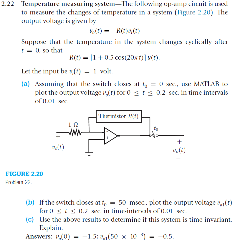 Solved answer all arts (a) , (b) , (c) and show all MATLAB | Chegg.com