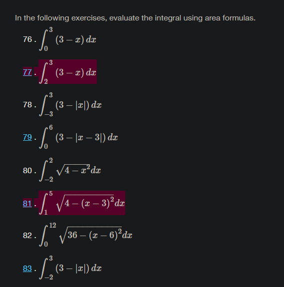 Solved In the following exercises, evaluate the integral | Chegg.com