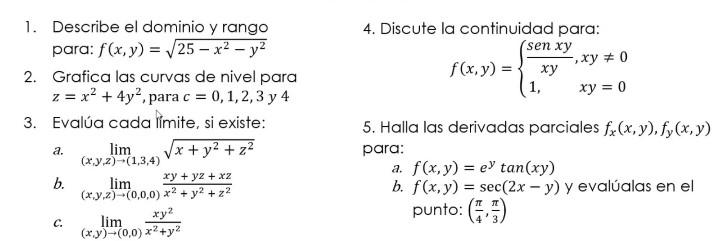 Solved 3 Evaluate Each Limit For A B And C 4 Discuss Chegg Com