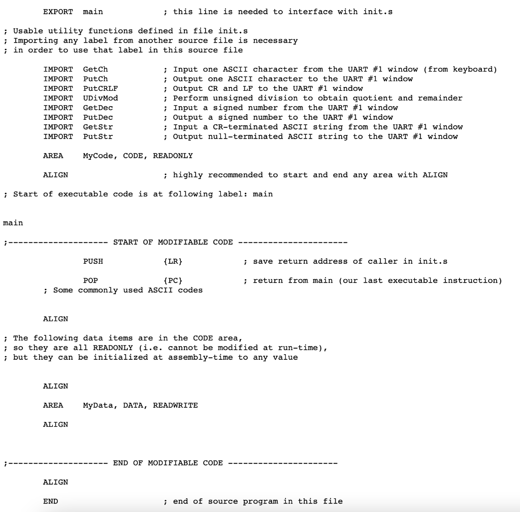 Write an assembly language program with a subroutine chegg