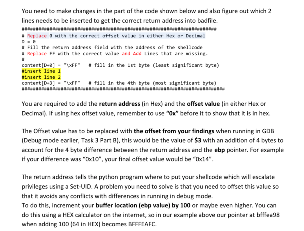 what would the shell code be and the content for | Chegg.com