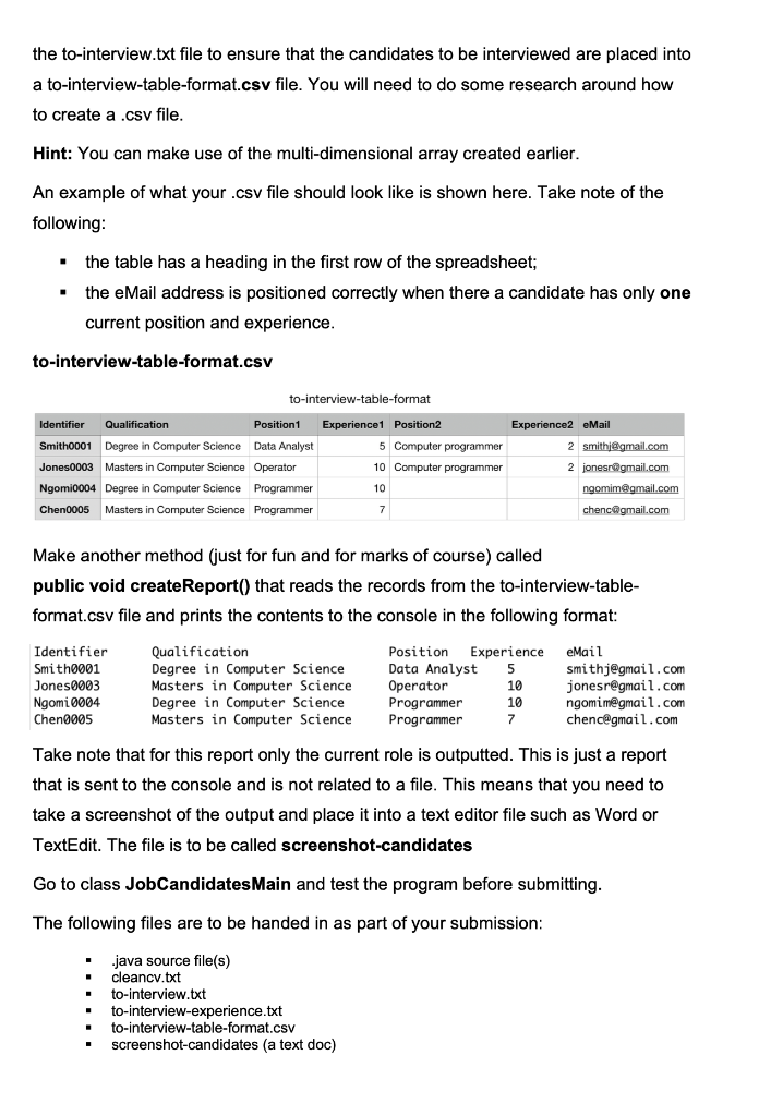 Solved Introduction For this assignment you will create | Chegg.com