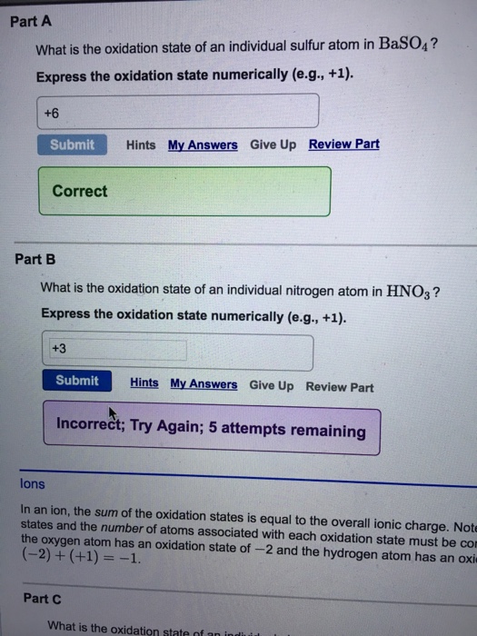 what is the oxidation state of an individual nitrogen atom in hno3