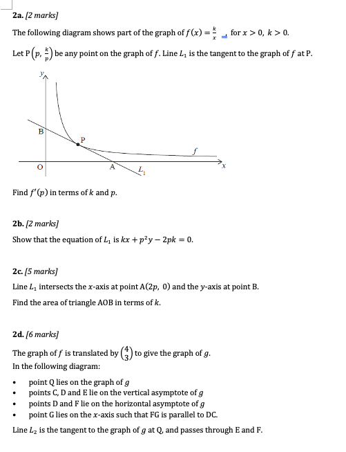 2a 2 Marks The Following Diagram Shows Part Of The Chegg Com