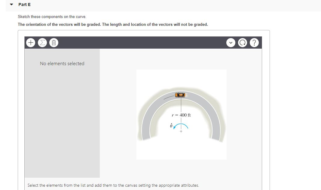 Solved The Car Travels Along The Circular Curve Having A