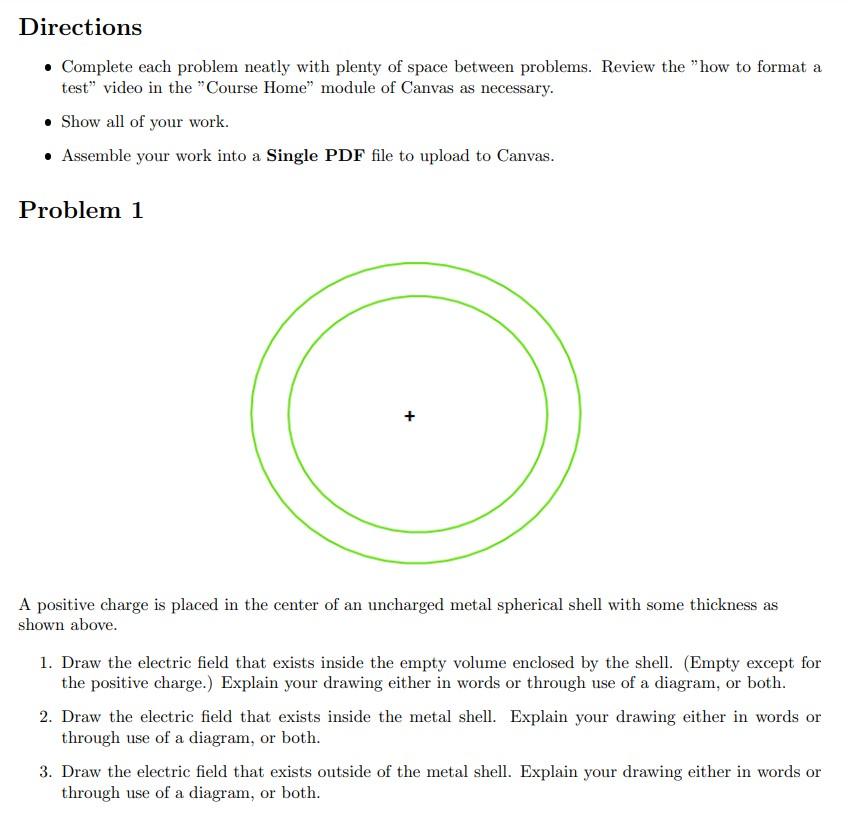 Solved Directions • Complete Each Problem Neatly With Plenty | Chegg.com