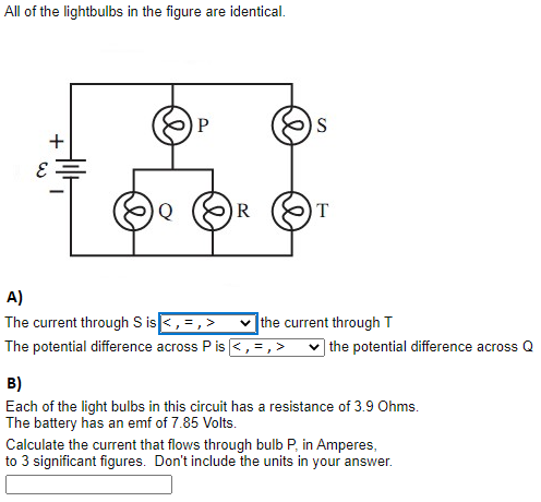 Solved All Of The Lightbulbs In The Figure Are Identical. P | Chegg.com