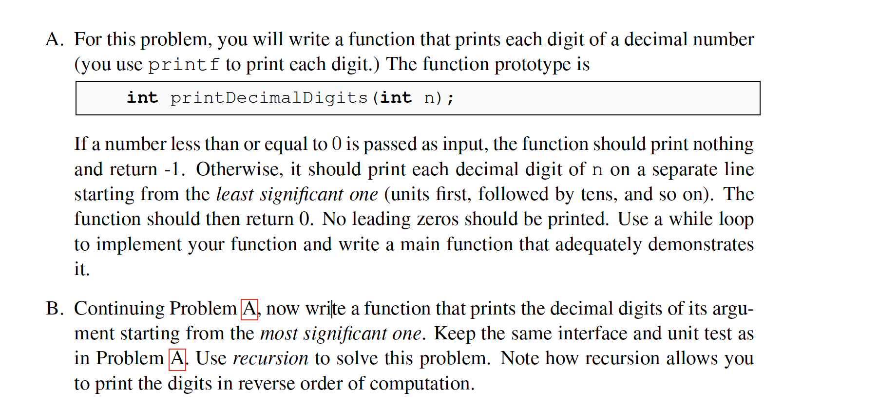Solved A. For this problem, you will write a function that | Chegg.com
