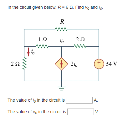 Solved In the circuit given below, R 140 Ω. Find the value | Chegg.com