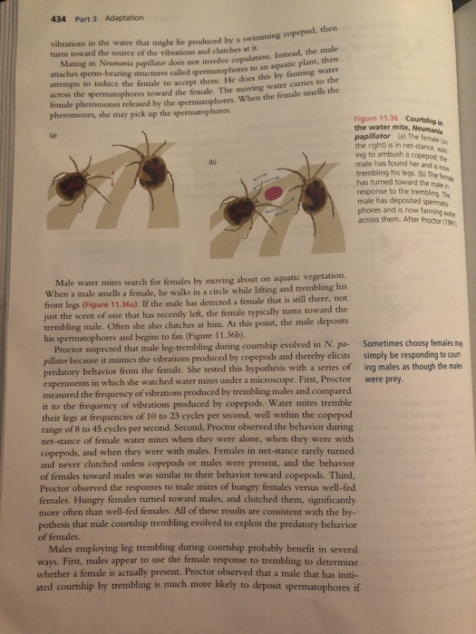 Solved Chapter 11 Sexual Selection 433 Prum 2010 Has