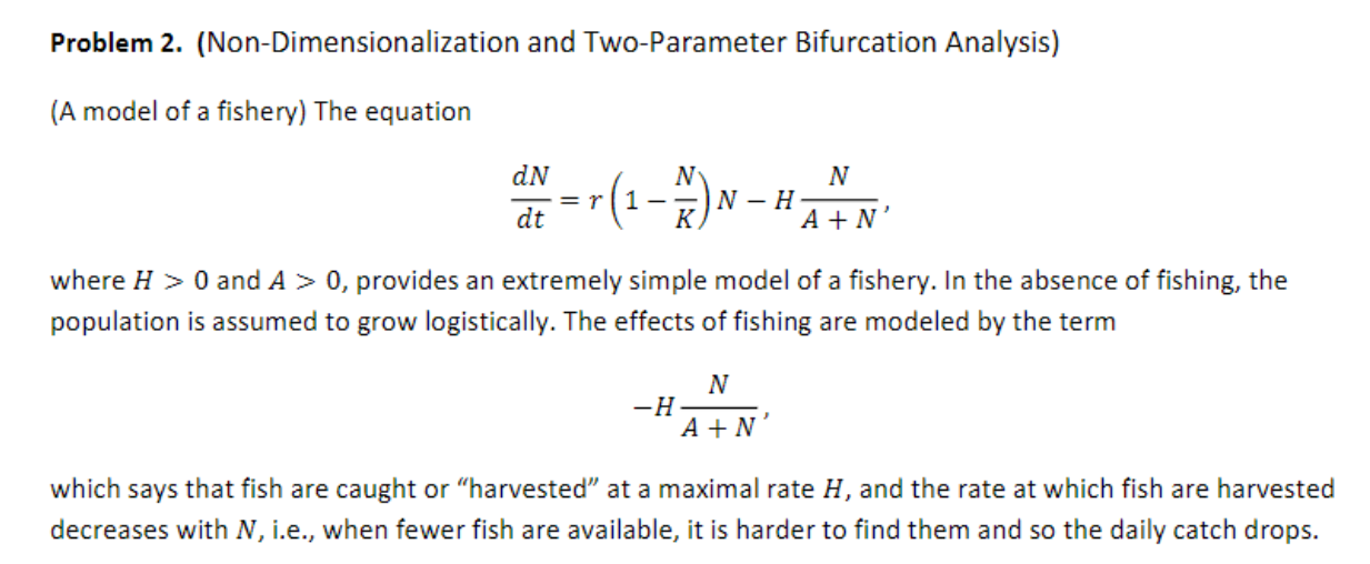 solved-problem-2-non-dimensionalization-and-two-parameter-chegg