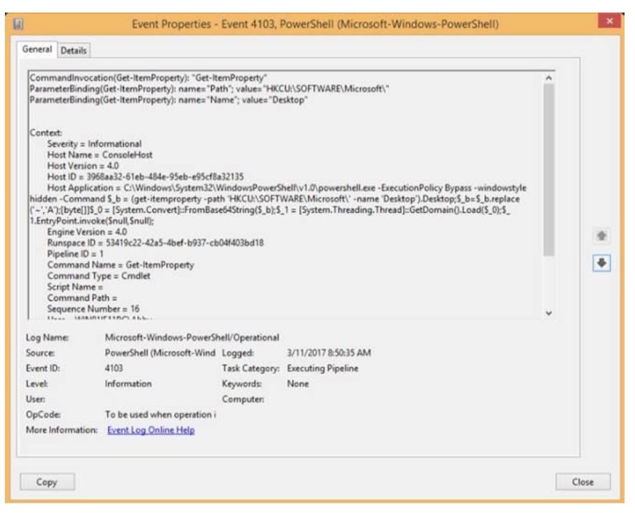Creating Scriptblock text (1 of 1) SAO=