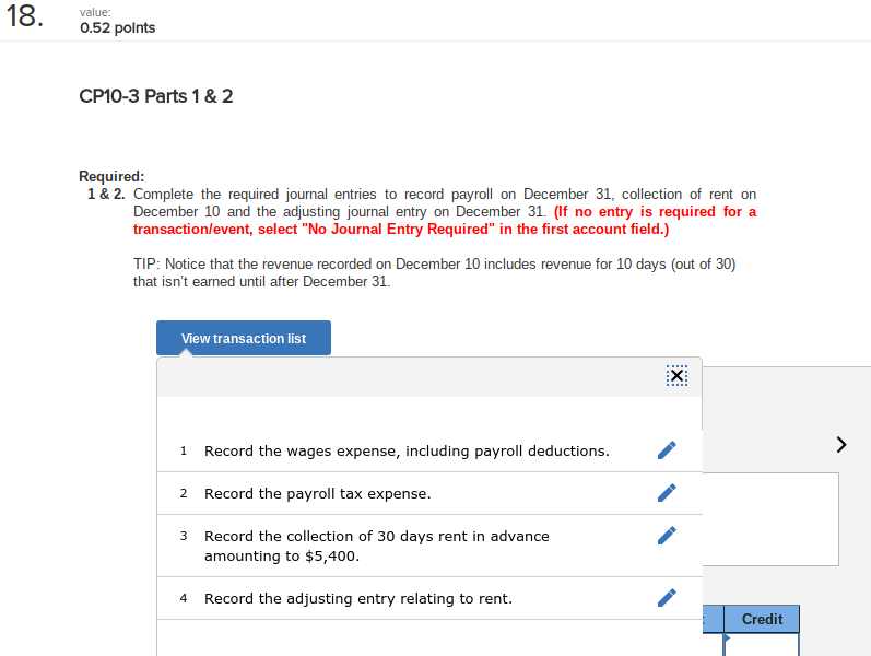 Solved CP10-3 Recording and Reporting Current Liabilities | Chegg.com
