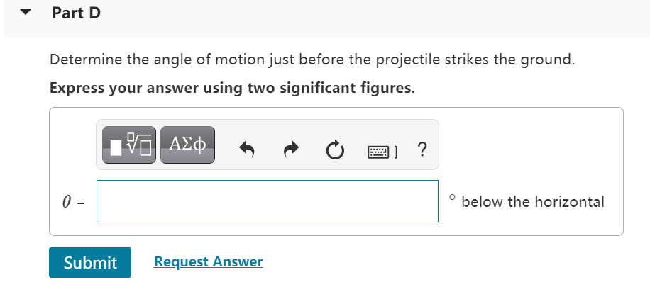 Solved Exactly 3.3 S After A Projectile Is Fired Into The | Chegg.com