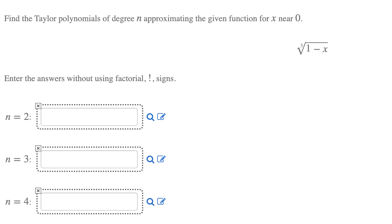 15 taylor polynomials homework image