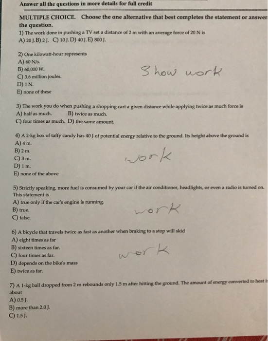 Solved Answer all the questions in more details for full | Chegg.com