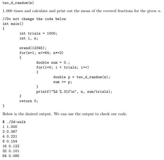PLEASE READ CAREFULLY AND USE PROVIDED STARTER CODE, | Chegg.com