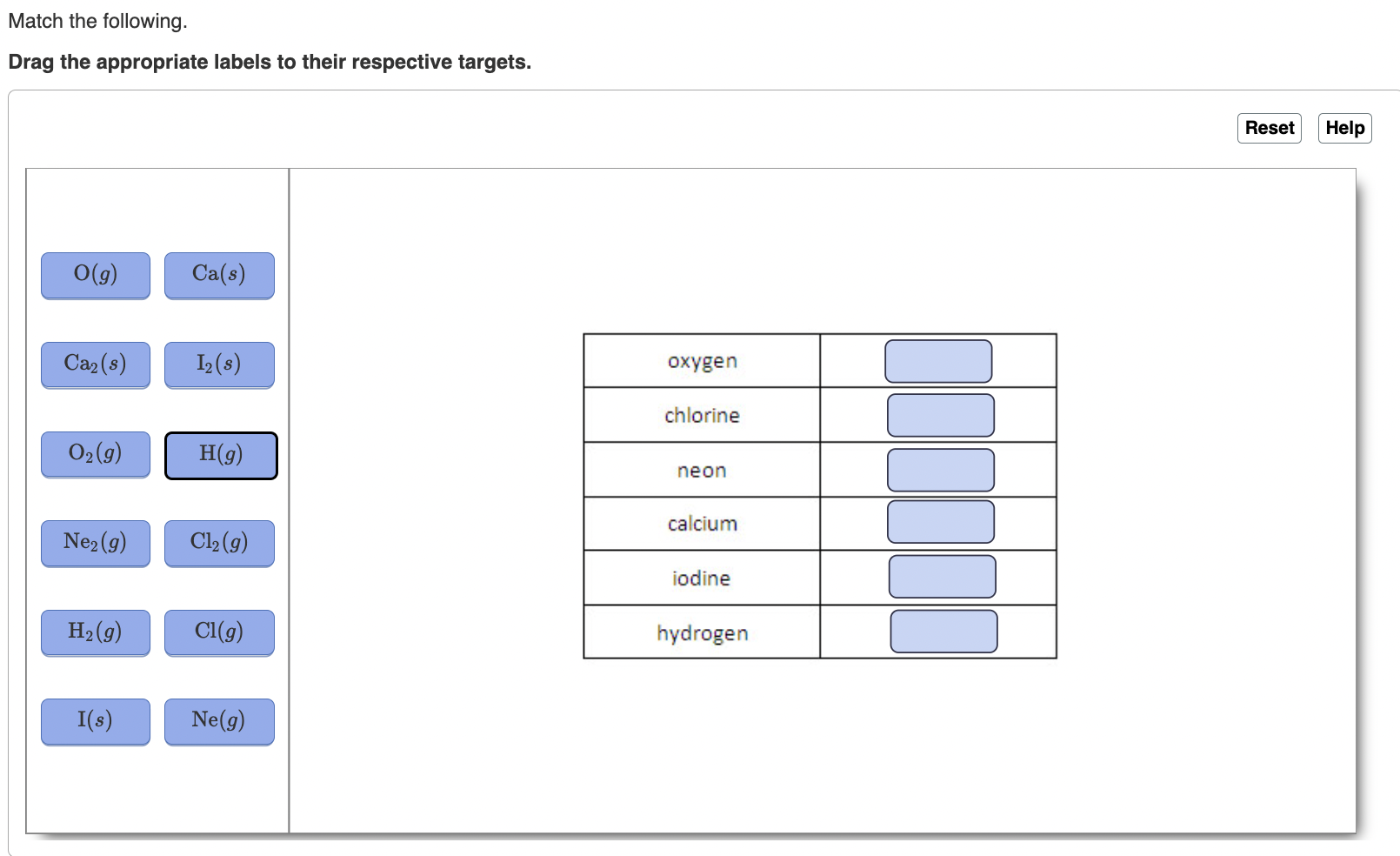 Solved Match the following. Drag the appropriate labels to | Chegg.com